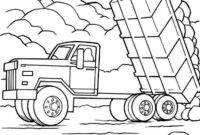 ausmalbild kipplaster ausmalbild kipplaster