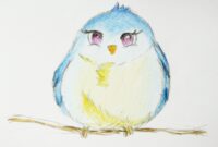 vogel zeichnen leicht