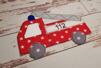 feuerwehrauto bastelvorlage feuerwehrauto bastelvorlage