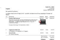 angebot vorlage kostenlos angebot vorlage kostenlos