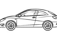 einfaches auto malen