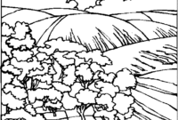 landschaft zum ausmalen landschaft zum ausmalen