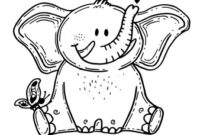 elefant umriss einfach elefant umriss einfach