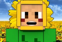 minecraft sonnenblumen minecraft sonnenblumen