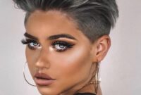 pixie cut with color highlights pixie cut with color highlights