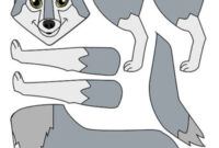 wolf basteln vorlage wolf basteln vorlage