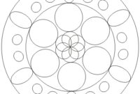 mandala vorlage zum ausdrucken