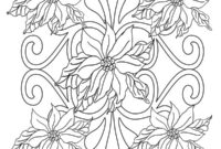 ausmalbild weihnachtsstern ausmalbild weihnachtsstern