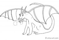 drache ausmalbild drache ausmalbild