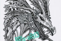 drache zum nachmalen drache zum nachmalen