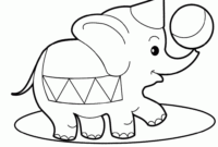 elefant ausmalbild pdf elefant ausmalbild pdf