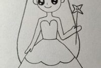 prinzessin zeichnen leicht