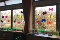 fensterbild kindergarten
