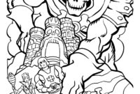 ausmalbild he man ausmalbild he man