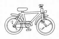 fahrrad zum ausmalen fahrrad zum ausmalen