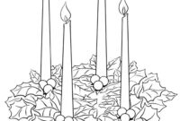 adventszeit ausmalbilder weihnachten