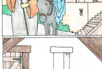 ausmalbild weihnachtsgeschichte