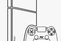 playstation ausmalbilder