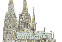 kölner dom ausmalbild kölner dom ausmalbild