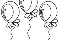 ausmalbilder luftballons ausmalbilder luftballons