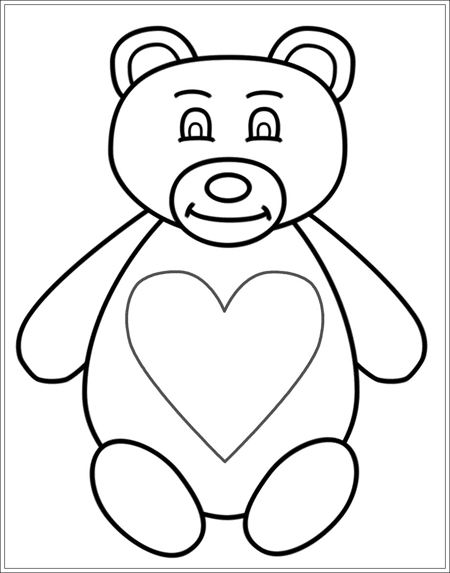 20 Besten Ausmalbilder Teddybär – Beste Wohnkultur, Bastelideen