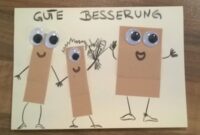 gute besserung basteln