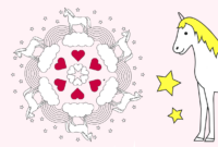 mandala einhorn mandala einhorn