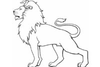 malvorlage löwe malvorlage löwe