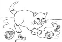ausmalbild katze kostenlos ausmalbild katze kostenlos