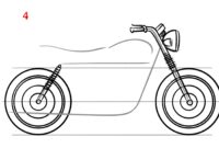 motorrad zeichnen motorrad zeichnen