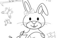 stups der kleine osterhase ausmalbild