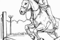 springpferd ausmalbild springpferd ausmalbild