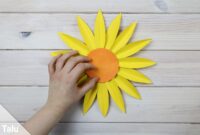 sonnenblume basteln vorlage zum ausdrucken sonnenblume basteln vorlage zum ausdrucken