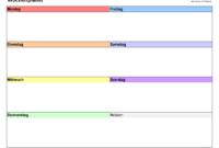 wochenplan pdf