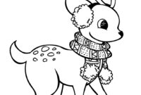 ausmalbilder rentiere