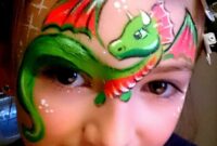 drachen schminken einfach