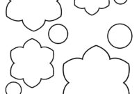 blumen basteln vorlagen zum ausdrucken