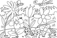 frühling ausmalbilder frühling ausmalbilder