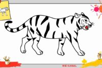 tiger zeichnen kinder tiger zeichnen kinder