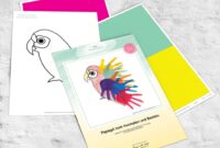 papagei basteln papagei basteln