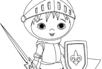 ausmalbild playmobil ritter