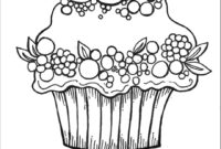 cupcakes zum ausmalen