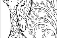 ausmalbild giraffen ausmalbild giraffen