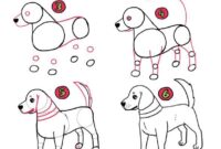 hunde malen einfach