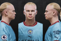 pes 2021 haaland face