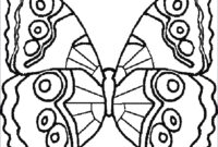 druckvorlagen schmetterling