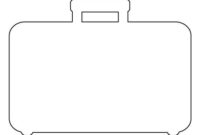 koffer vorlage zum ausdrucken koffer vorlage zum ausdrucken