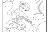 vorlage meerjungfrau