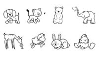 baby tiere ausmalbild baby tiere ausmalbild