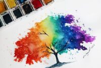 bild mit wasserfarben malen